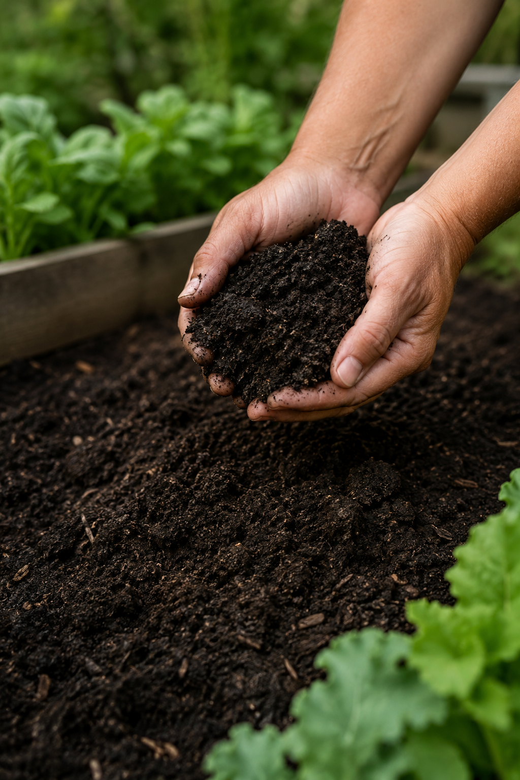 Missoula garden soil amendment and raised bed preparation
