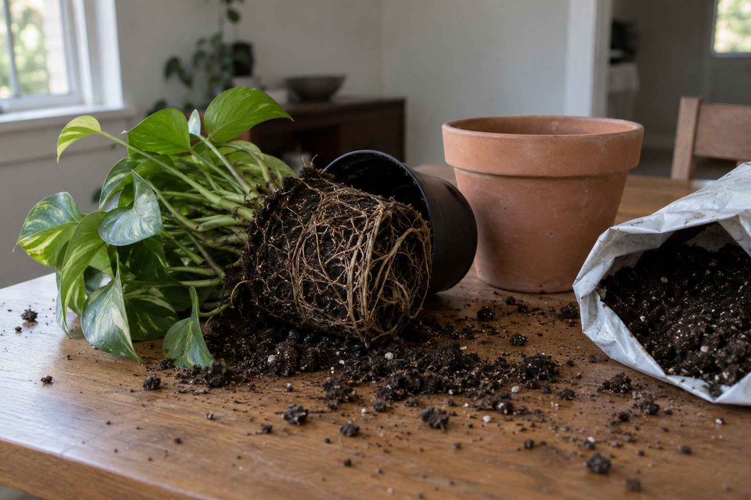 Repotting Root-Bound Plants: Why It Matters and How to Do It